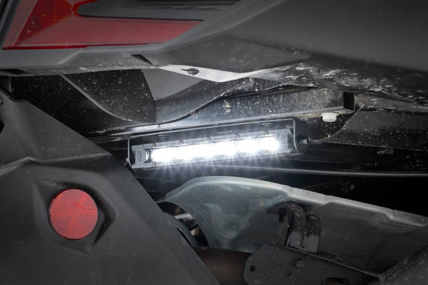 Rough Country - LED Light Kit - Tail Light Mount - 6 In. Black Slimline Pair - Can-Am Maverick X3