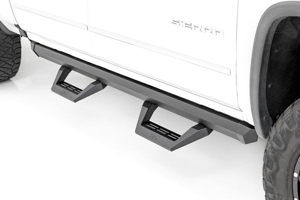 Rough Country - SRX2 Adj Aluminum Step - Crew Cab - Chevy/GMC 1500/2500HD/3500HD (07-18 & Classic)