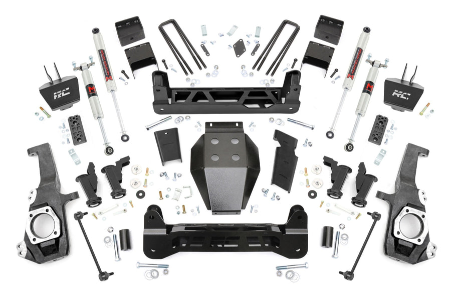 Rough Country - 5 Inch Lift Kit - Torsion Drop - M1 - Chevy/GMC 2500HD/3500HD (20-25)