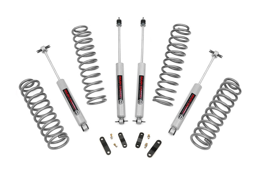 Rough Country - 2.5 Inch Lift Kit - Coils - Jeep Wrangler Unlimited 2WD/4WD (2007-2018)