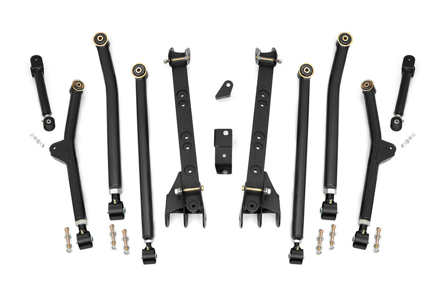 Rough Country - Long Arm Upgrade Kit - 4-6 Inch Lift - Jeep Wrangler Unlimited 4WD (04-06)
