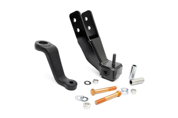 Rough Country - Track Bar Bracket & Pitman Arm - Front - Jeep Wrangler TJ (97-06)/Wrangler Unlimited (04-06)