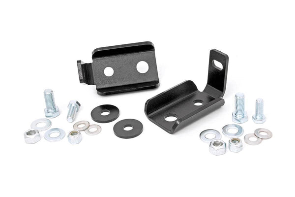 Rough Country - Shock Relocation Brackets - Front - Jeep Wrangler JK/Wrangler Unlimited (07-18)