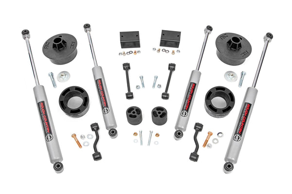 Rough Country - 2.5 Inch Lift Kit - Spacers - N3 - Jeep Wrangler JL/Wrangler Unlimited (24-25)
