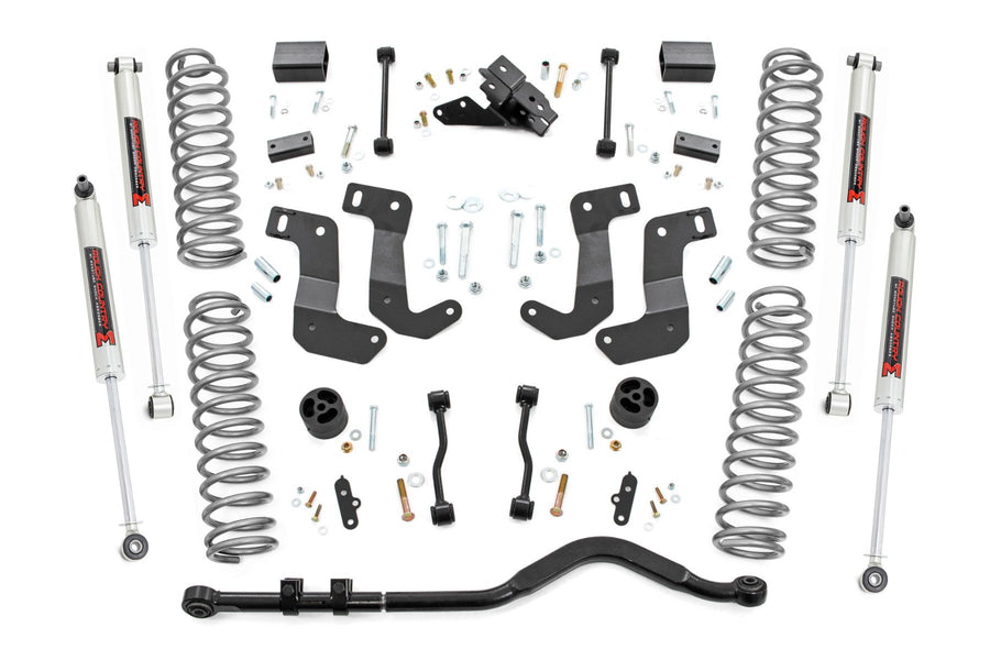 Rough Country - 3.5 Inch Lift Kit - C/A Drop - Stage 1 - M1 - Jeep Wrangler Unlimited (24-25)
