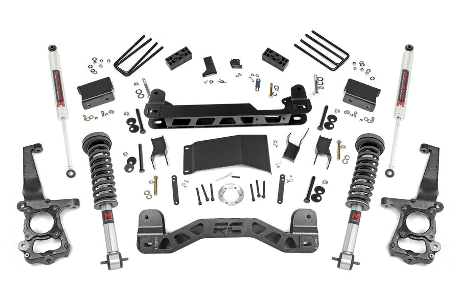 Rough Country - 4 Inch Lift Kit - M1 Struts/M1 - Ford F-150 4WD (2015-2020)