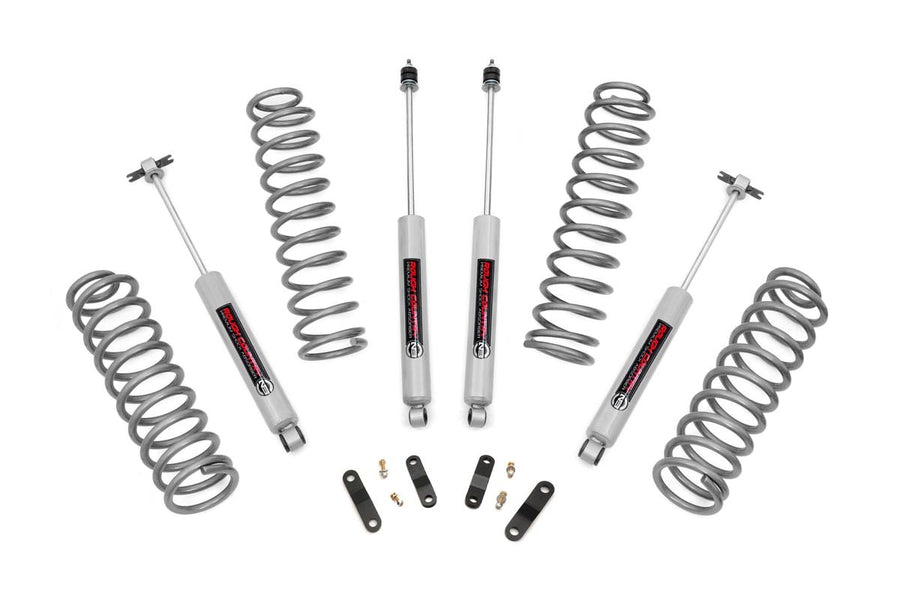 Rough Country - 2.5 Inch Lift Kit - Jeep Wrangler JK 4WD (2007-2018)