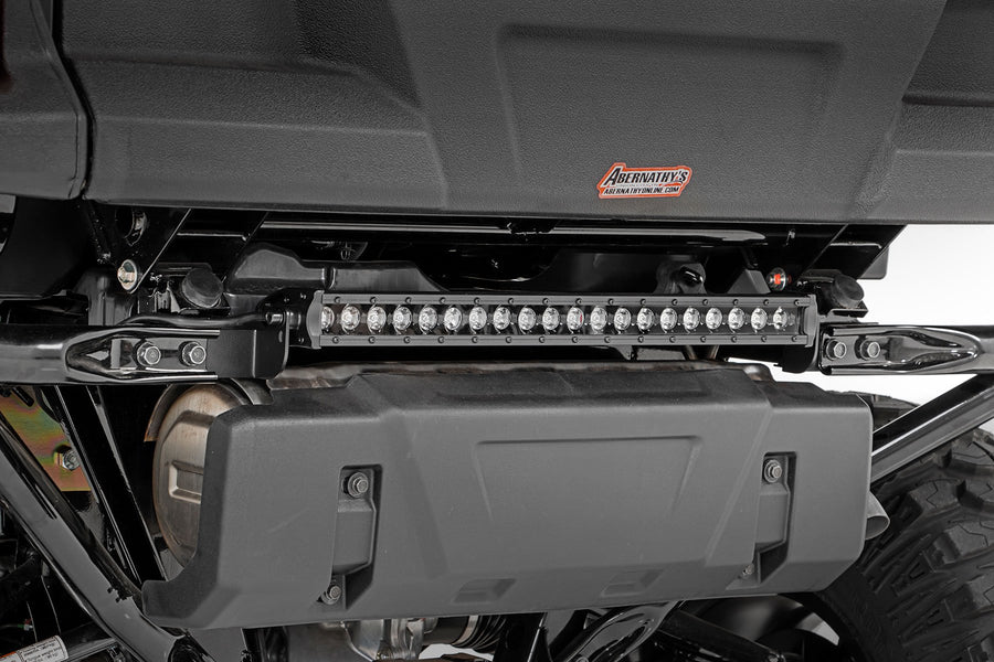 Rough Country - LED Light Kit - Under Bed Mount - 20 In. Black Single Row - Honda Pioneer 1000
