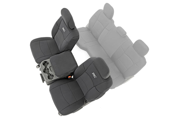 Rough Country - Seat Covers - Bucket Seats - FR - Ram 2500 2WD/4WD (2019-2025)