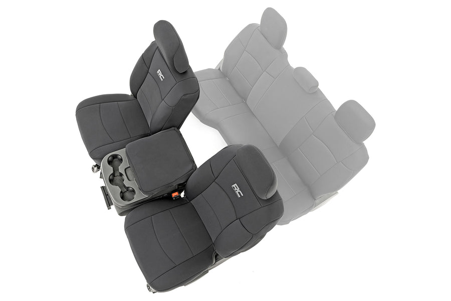 Rough Country - Seat Covers - Bucket Seats - FR - Ram 2500 2WD/4WD (2019-2025)