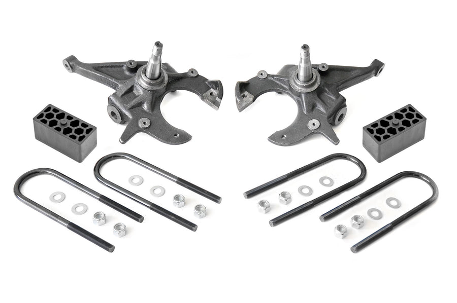 Rough Country - Lowering Kit - 2 Inch FR - 2.5 Inch RR - Chevy/GMC Blazer/S15 Jimmy/Sonoma 2WD