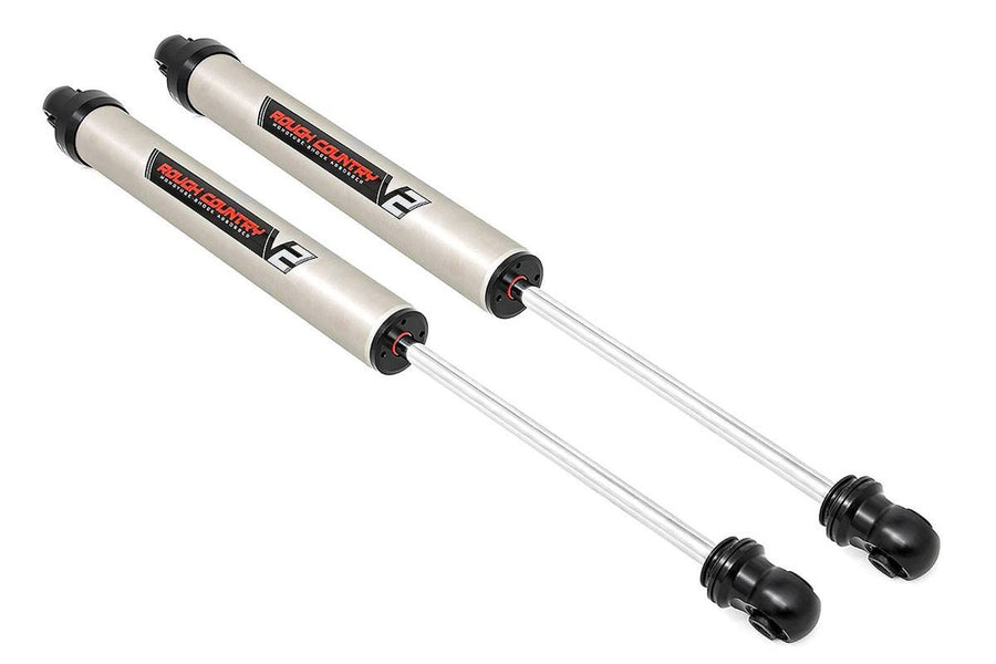 Rough Country - V2 Front Shocks - 4.5-5.5 In. - Chevy/GMC C30/K30 C35/K35 Truck 2WD/4WD (77-87)