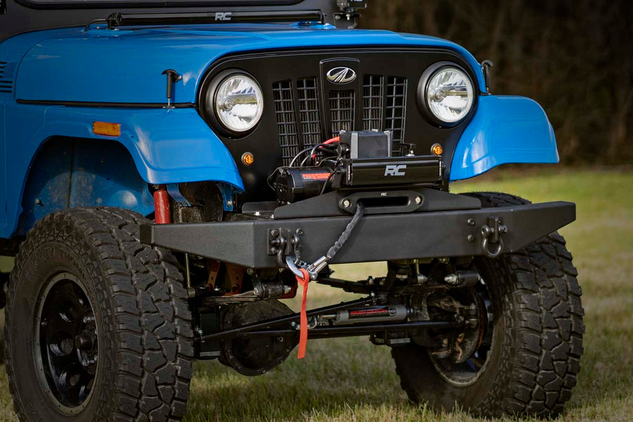 Rough Country - Winch Plate - PRO12000S - Mahindra Roxor
