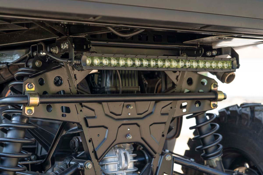 Rough Country - LED Light Kit - Under Bed Mount - 20 In. Black Single Row - Polaris Ranger XP 1000
