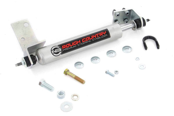 Rough Country - N3 Steering Stabilizer - 0-3 Inch Lift - Chevy/GMC Sierra 1500/Silverado 1500/Tahoe/Yukon (92-06)