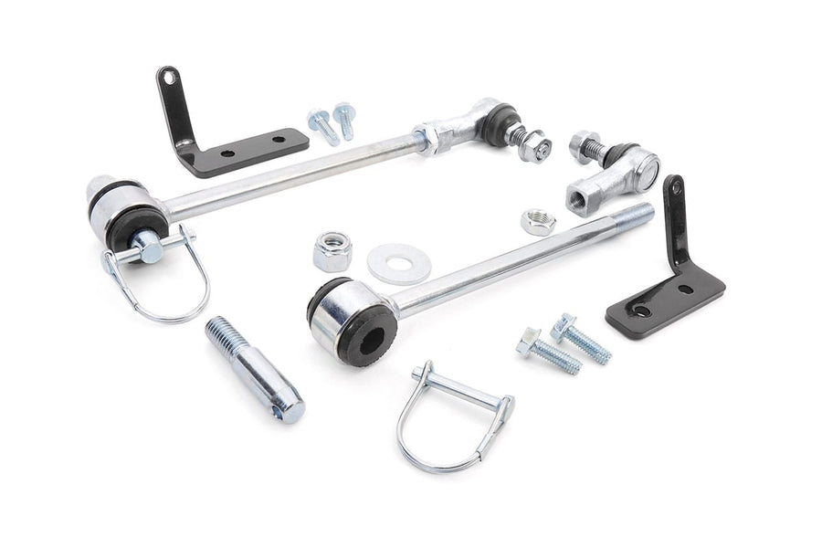 Rough Country - Quick Disconnect Sway Links - 2.5 Inch Lift - Jeep Wrangler JK/Wrangler Unlimited (07-18)