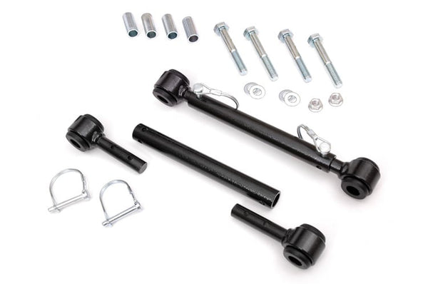 Rough Country - Quick Disconnect Sway Links - Rear - 4-6 Inch Lift - Jeep Wrangler TJ (97-06)