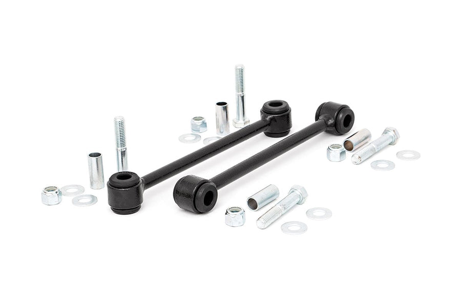 Rough Country - Sway Bar Links - Rear - 2.5-4 Inch Lift - Jeep Wrangler JK/Wrangler Unlimited (07-18)