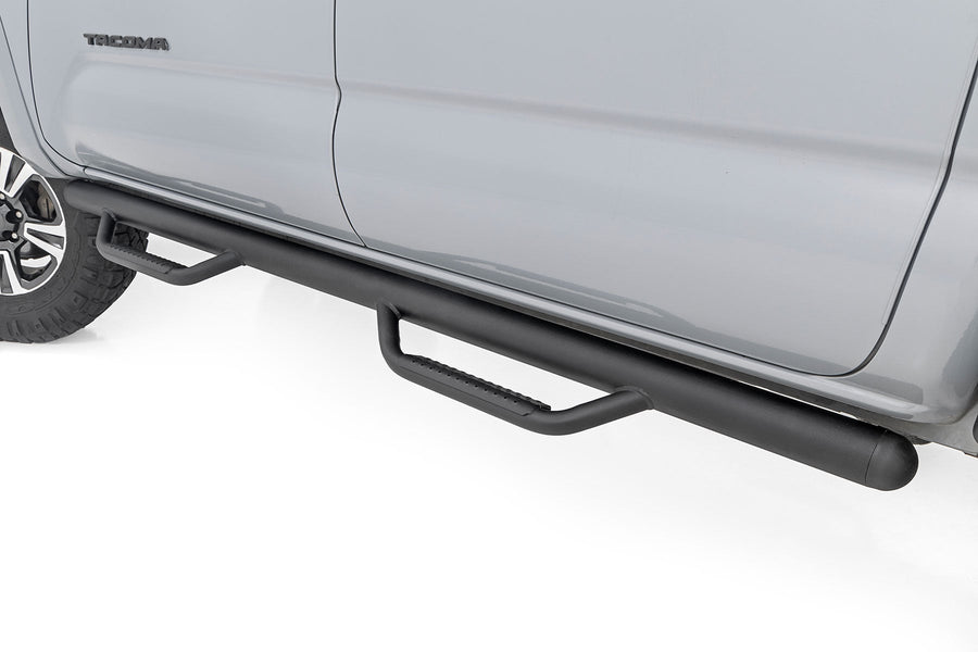 Rough Country - Nerf Steps - Cab Length - Crew Cab - 5' Bed - Toyota Tacoma 2WD/4WD (05-23)