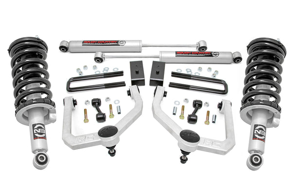 Rough Country - 3 Inch Lift Kit - N3 Struts & Shocks - Nissan Titan 2WD/4WD (2004-2024)