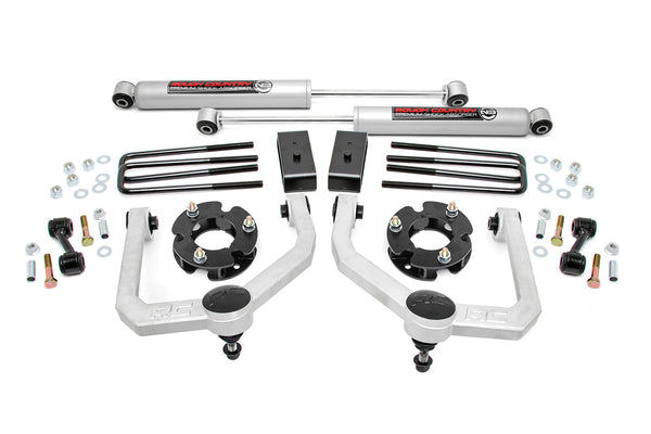 Rough Country - 3 Inch Lift Kit - N3 Shocks - Nissan Titan 2WD/4WD (2004-2024)