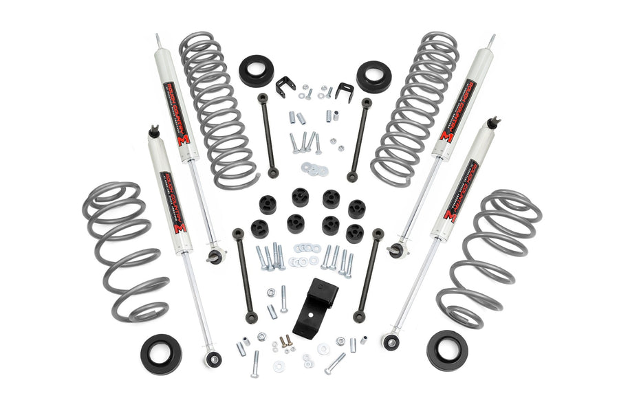 Rough Country - 3.25 Inch Lift Kit - 4 Cyl - M1 - Jeep Wrangler TJ 4WD (1997-2002)
