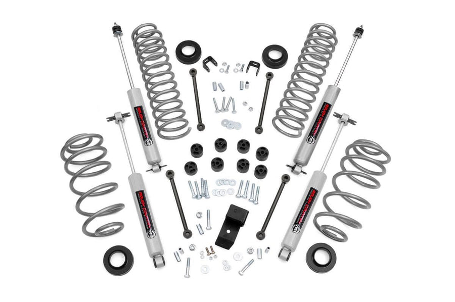 Rough Country - 3.25 Inch Lift Kit - 4 Cyl - Jeep Wrangler TJ 4WD (1997-2002)