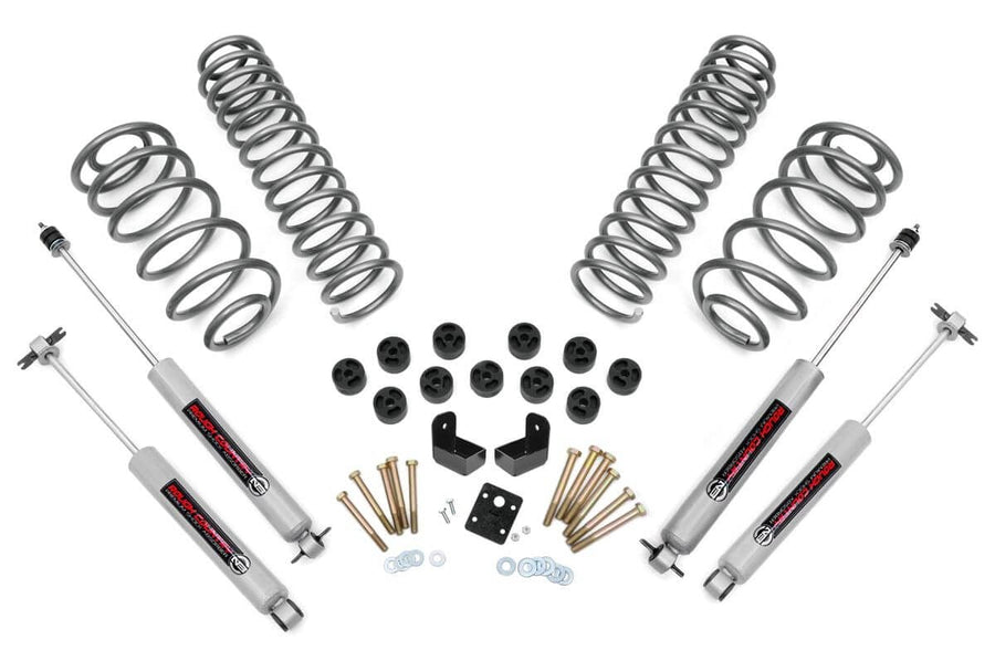 Rough Country - 3.75 Inch Lift Kit - Combo - 4 Cyl - N3 - Jeep Wrangler TJ (97-06)/Wrangler Unlimited (04-06)
