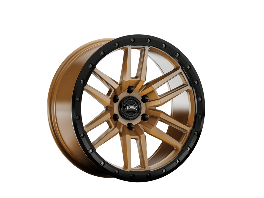 Rough Country - Torque Pritchett/Bronze W/Black Lip/17x9/6x5.5/0mm