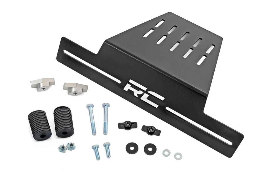 Rough Country - 10L Fluid Container Bed Side Mount - Multiple Makes & Models (Polaris/Can-Am/CFMOTO) - 99090