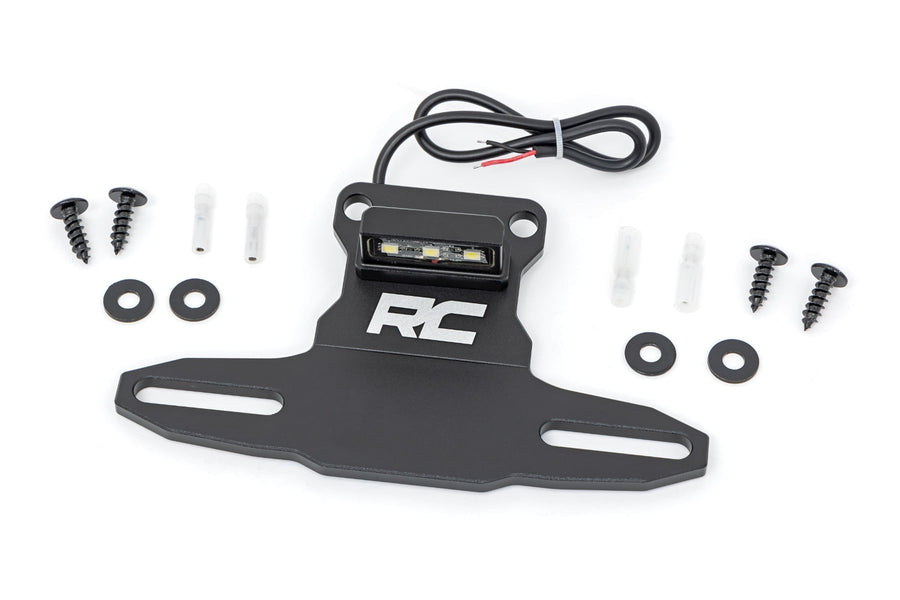 Rough Country - Universal License Plate Bracket - LED Lighted