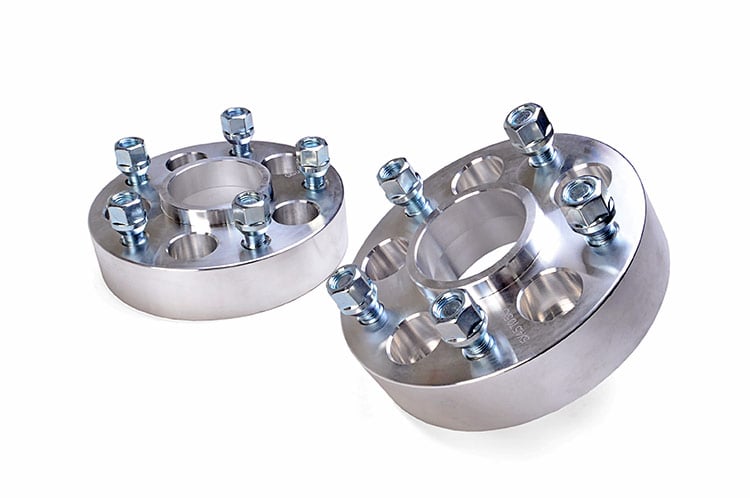 Rough Country - 1.5 Inch Wheel Adapters - 5x4.5 To 5x5 - Jeep Comanche MJ/Wrangler TJ/Wrangler Unlimited