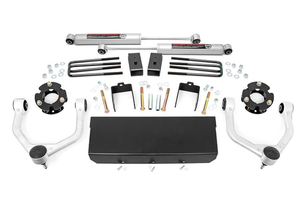 Rough Country - 3 Inch Lift Kit - N3 Shocks - Nissan Titan XD 2WD/4WD (2016-2024)