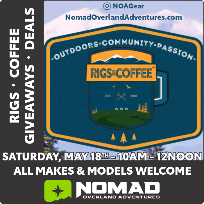 Rigs and Coffee Seattle - May 18th, 2024