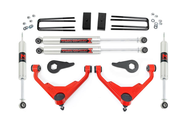 Rough Country - 3 Inch Lift Kit - M1 - FK/FF - Chevy/GMC Sierra/Silverado 2500 HD Suburban/Yukon XL 2500 (01-10)