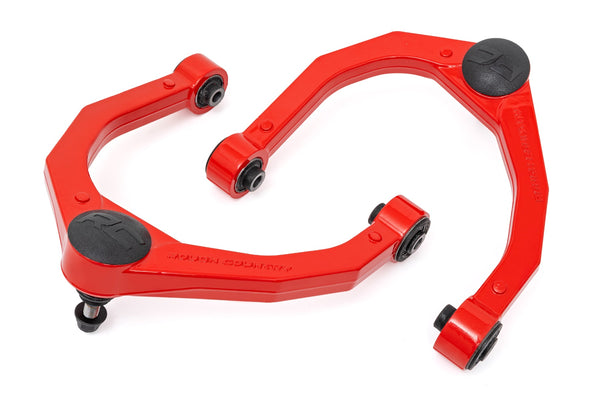 Rough Country - Red Forged Upper Control Arms - OE Upgrade - Nissan Titan 2WD/4WD (2004-2024)