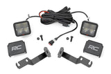 Rough Country - LED Light Kit - Ditch Mount - 2 In. Spectrum Pair - Spot - Toyota Tacoma (05-15)