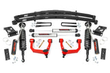 Rough Country - 3.5 Inch Lift Kit - Red UCA - Vertex/V2 - Toyota Tacoma 2WD/4WD (2005-2023)