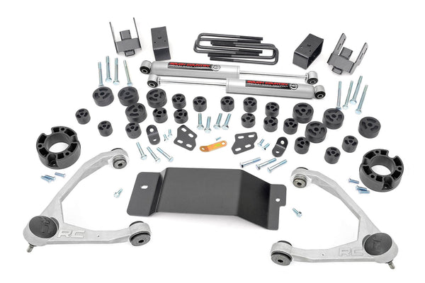 Rough Country - 4.75 Inch Lift Kit - Combo - Chevy/GMC 1500 4WD (07-13)
