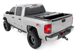 Rough Country - Hard Tri-Fold Flip Up Bed Cover - 5'9 In. Bed - Chevy/GMC 1500 (07-13)