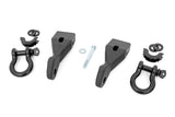 Rough Country - Tow Hook Brackets - D-Ring Combo - Chevy/GMC 1500 (07-13)