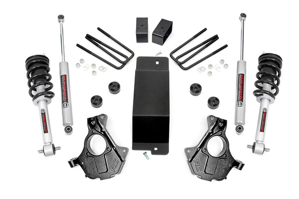 Rough Country - 3.5 Inch Lift Kit - Cast Steel LCA - FR N3 - Chevy/GMC 1500 (14-18 & Classic)