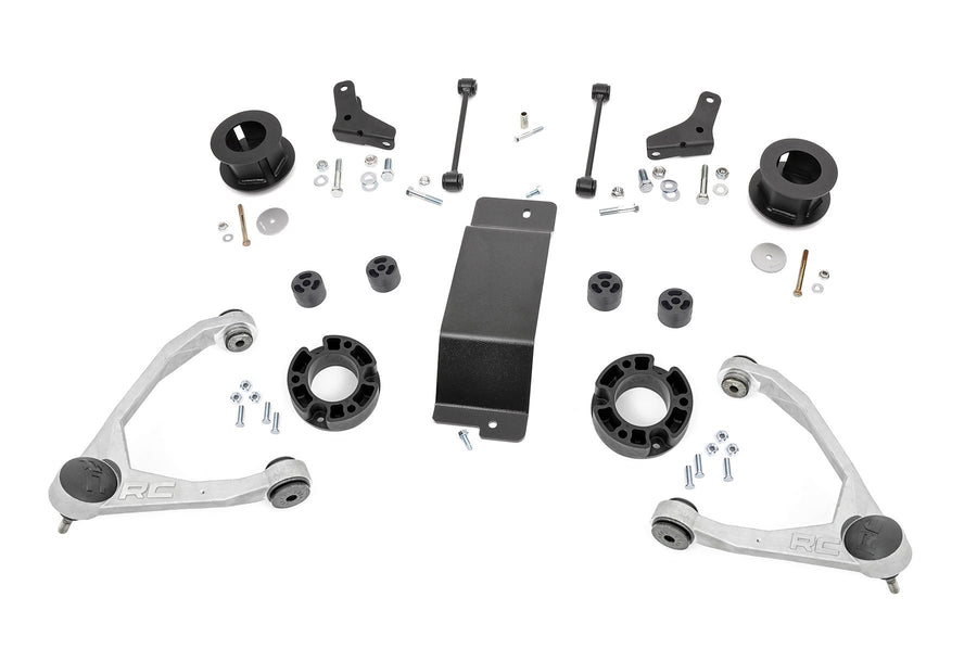 Rough Country - 3.5 Inch Lift Kit - Forged UCA - Chevy Avalanche 2WD/4WD (2007-2013)