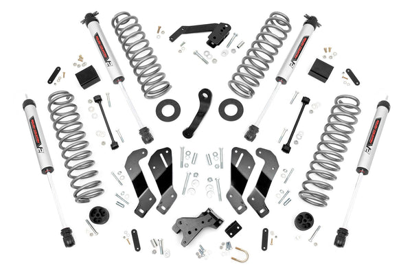 Rough Country - 3.5 Inch Lift Kit - V2 - Jeep Wrangler Unlimited 2WD/4WD (2007-2018)