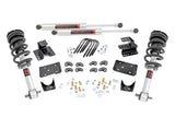 Rough Country - 2 Inch Lowering Kit - 4 Inch Rear Lowering - M1 - Chevy/GMC 1500 (14-18 & Classic)