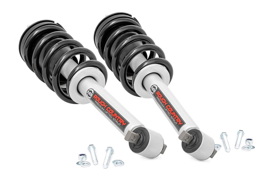 Rough Country - Loaded Strut Pair - 5 Inch - Chevy/GMC 1500 Truck & SUV (07-14)
