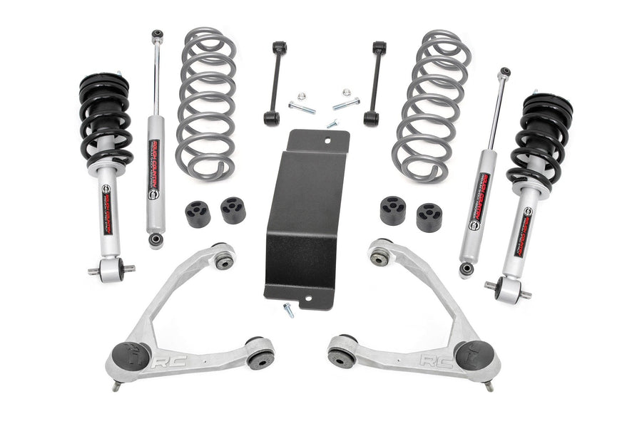 Rough Country - 3.5 Inch Lift Kit - N3 Struts - Forged UCAs - Chevy/GMC SUV 1500 (07-20)
