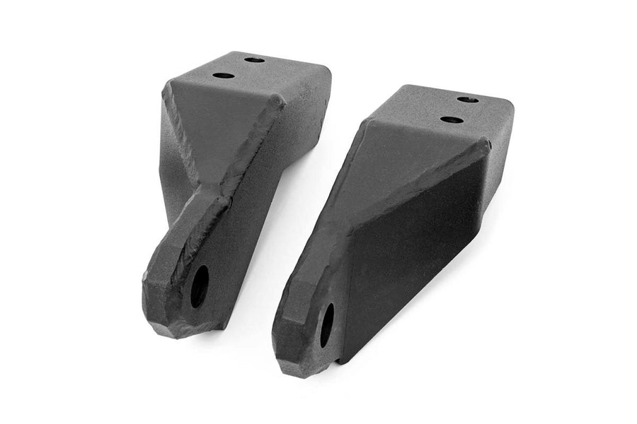 Rough Country - Tow Hook Brackets - Bull Bar Support - Toyota Tundra 2WD/4WD (2007-2021)
