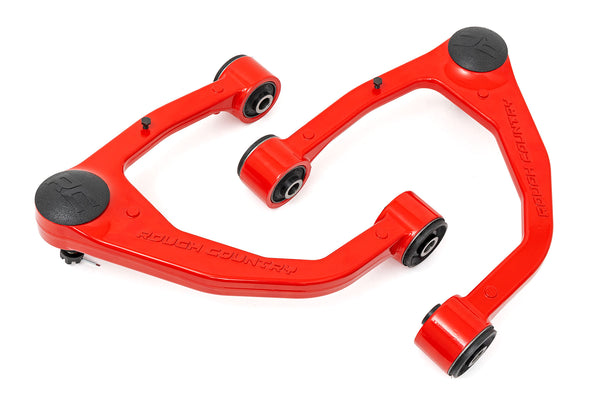 Rough Country - Red Forged Upper Control Arms - OE Upgrade - Toyota Tundra 2WD/4WD (07-21)