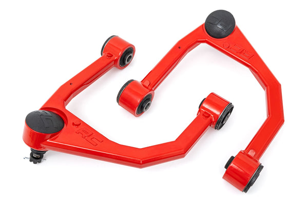 Rough Country - Red Forged Upper Control Arms - 3.5 Inch Lift - Toyota Tundra 2WD/4WD (07-21)